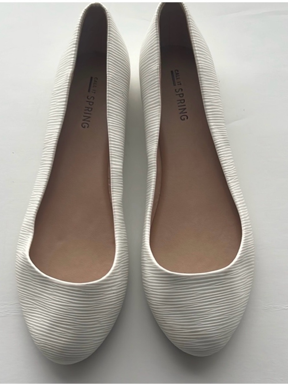 Darling Textured Ballet Flats